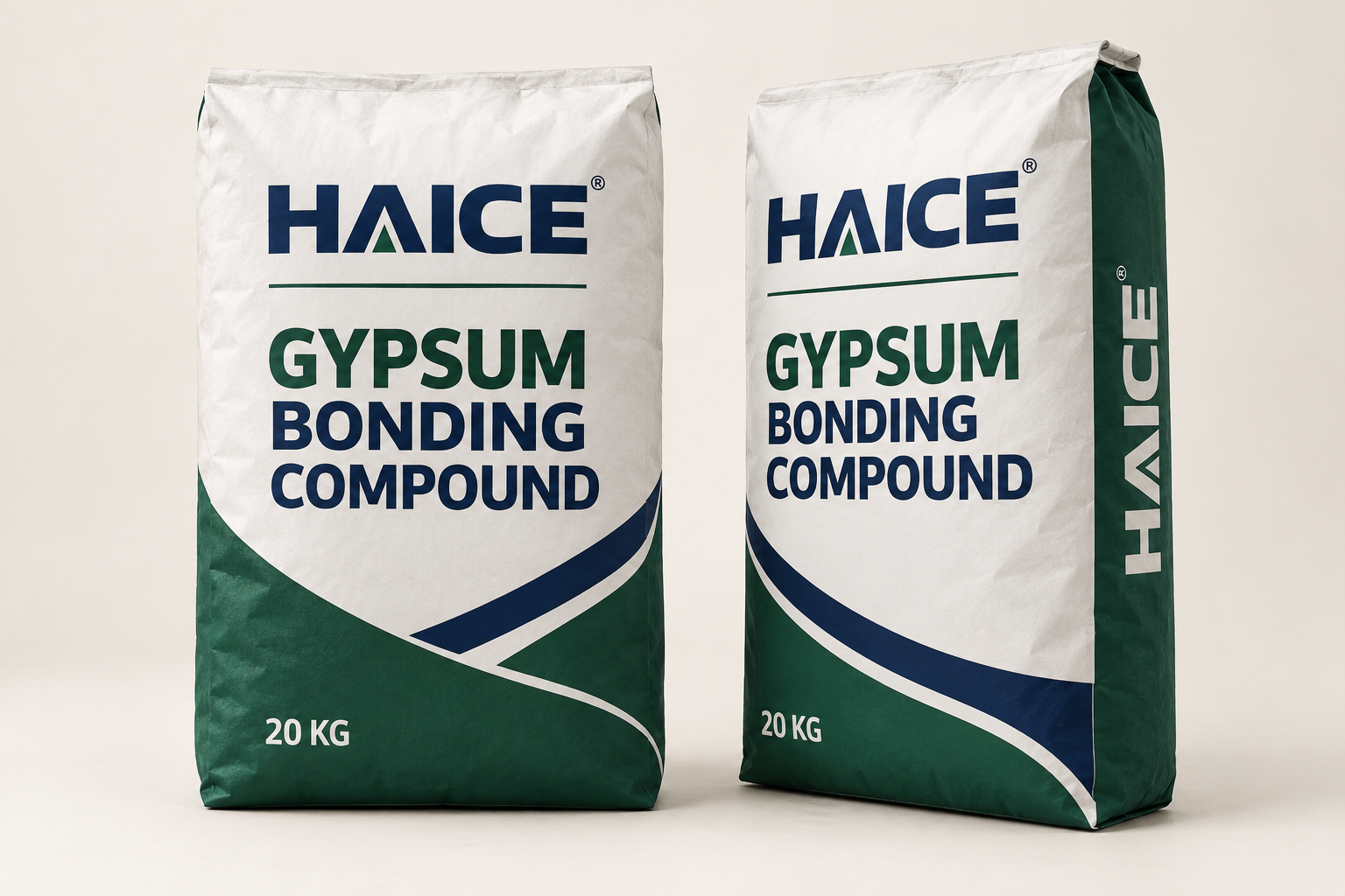 Bagged bonding gypsum adhesive